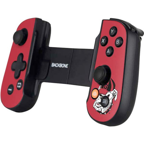 University of Georgia Bulldogs Logo Backbone One for iPhone Game Controller Skin